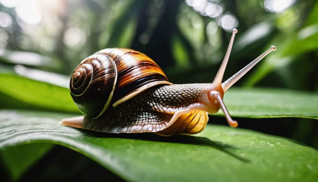 unusual pet snail