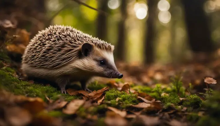 unusual pet hedgehog