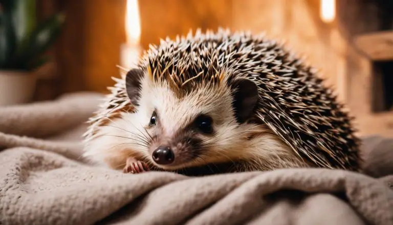 keep your hedgehog warm