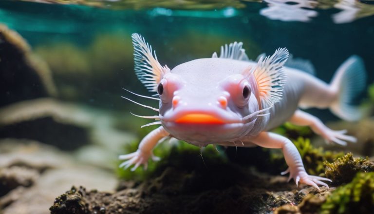Rare axolotl colors and variations