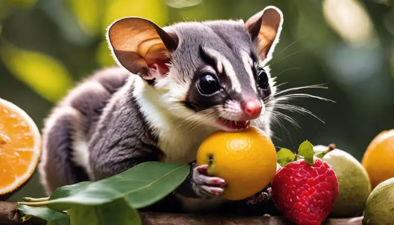 What to Feed Your Pet Sugar Glider: A Comprehensive Guide on Their Diet