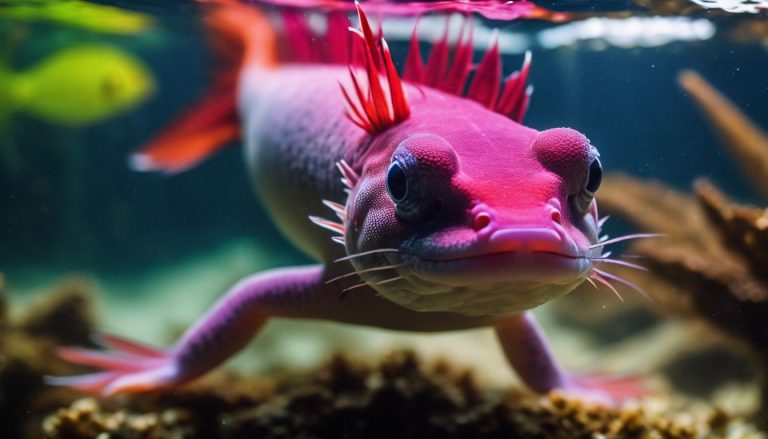 Axolotl tank mates unusual pet