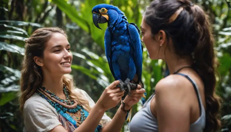 Are Hyacinth Macaws Dangerous? What You Need to Know about Their Interaction with Humans